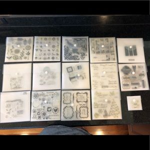 New Close to My Heart Acrylic Stamps - Set of 15